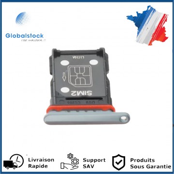 Tiroir SIM PREMIUM pour Oppo Find X3 Pro Dual - Blanc