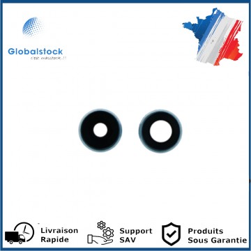 Lentille Caméra Arrière PREMIUM pour Huawei Mate 20 Lite - Bleu (Sans Châssis)