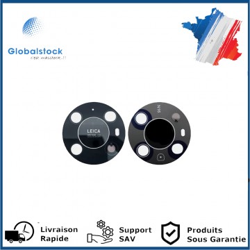 Vitre Lentille Caméra Arrière PREMIUM pour Huawei Mate 40 Pro - Noir