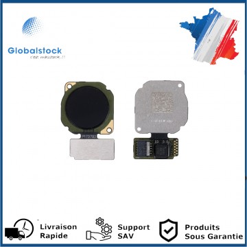 Nappe Capteur d'Empreintes PREMIUM pour Huawei P20 Lite / Nova 3e - Noir