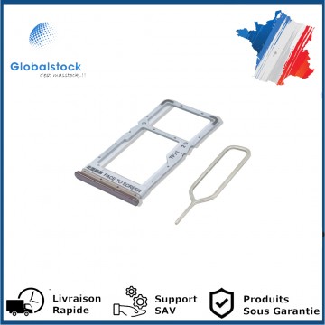 Tiroir Double SIM PREMIUM pour Xiaomi Redmi 10C - Gris