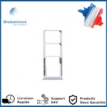 Tiroir Double SIM PREMIUM pour Xiaomi Redmi Note 10S - Argent