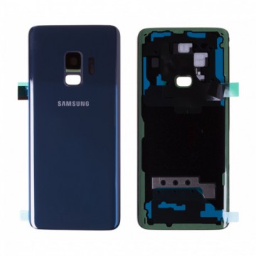 Vitre arrière pour Samsung Galaxy S9 G960 Bleu