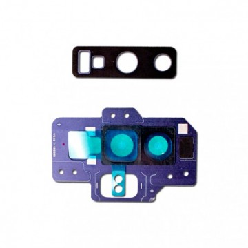 Lentille caméra arrière + contour pour Samsung Galaxy Note 9 Bleu Cobalt (N960)