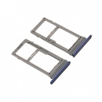 Tiroir SIM + SD pour Samsung Galaxy Note 9 Cobalt (N960) Bleu