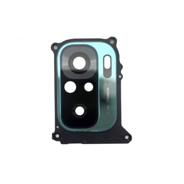 Lentille Caméra Arrière Premium pour Xiaomi Redmi Note 10 - Vert (Avec Châssis)