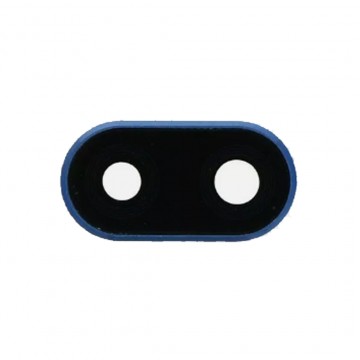 Lentille Caméra Arrière Premium pour Huawei Mate 10 Lite - (Avec Châssis) Bleu