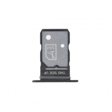 Tiroir Double SIM Premium pour Motorola Edge 20 - Noir