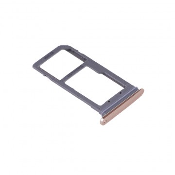 Tiroir SIM pour Samsung Galaxy S7 Edge - Or Rose