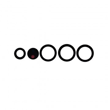 Lentille Caméra Arrière pour Samsung Galaxy S22 Ultra 5G - Noir