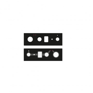 Lentille Caméra Arrière pour Google Pixel 6 Pro - Noir (Sans Châssis)