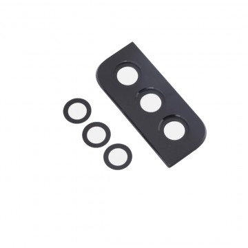 Lentille Caméra Arrière pour Samsung Galaxy S22 5G / S22 Plus 5G Noir
