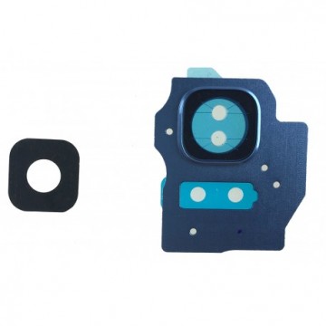 Lentille caméra arrière Noir Carbone pour Samsung Galaxy S8 G950F / S8 + G955F