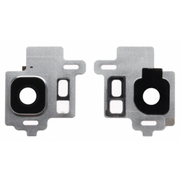 Lentille caméra arrière Argent polaire pour Samsung Galaxy S8 G950F / S8 + G955