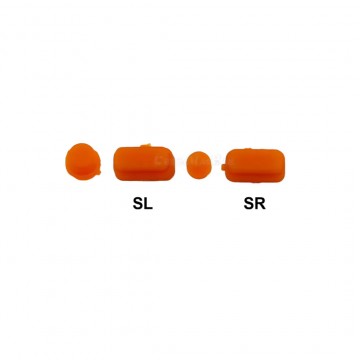 Boutons SL/SR pour Joy-Con Nintendo Switch - Orange (2 pièces)