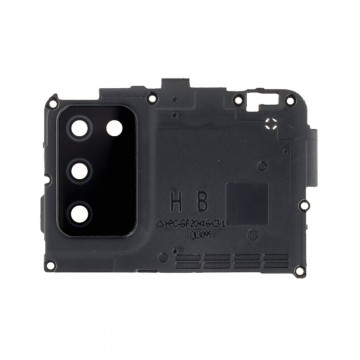Support Carte Mère et Lentille Caméra pour Samsung Galaxy A02s Noir