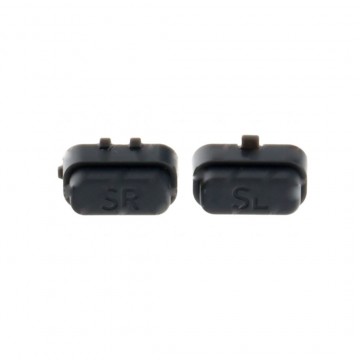 Boutons L/R pour Joy-Con Nintendo Switch - Noir (2 pièces)