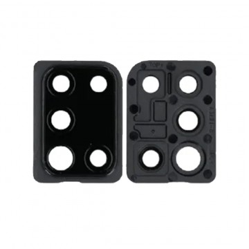 Lentille Caméra Arrière pour Samsung Galaxy A31 - Noir (Avec Châssis)