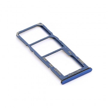 Tiroir Double SIM pour Samsung Galaxy M12 - Brillant Bleu