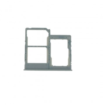 Tiroir Support Carte SIM + Support Carte Mémoire pour Samsung Galaxy A40 (SM-A405F) - compatible Blanc