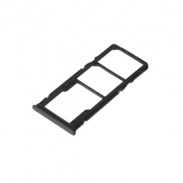 Tiroir Double SIM Premium pour Xiaomi Redmi 12C - Noir