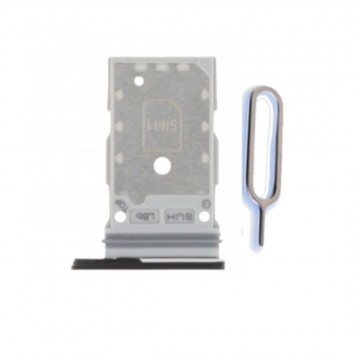 Tiroir SIM PREMIUM pour Samsung Galaxy S22 Ultra (SM-S908B) - Graphite