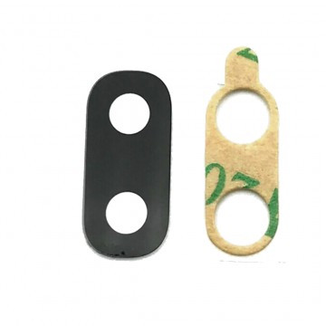 Lentille Caméra Arrière pour Samsung Galaxy A20 Noir Sans Châssis