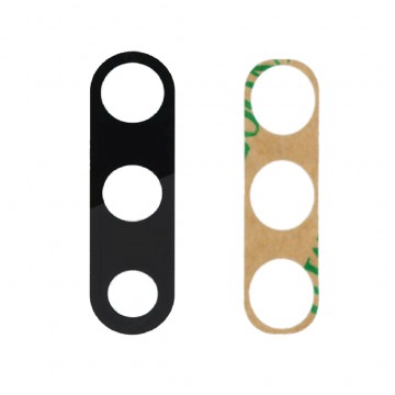 Lentille Caméra Arrière pour Samsung Galaxy A60 Noir Avec Châssis