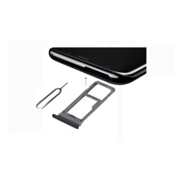 Tiroir SIM Premium pour Samsung Galaxy S8 / S8 Plus (G950F) - Noir