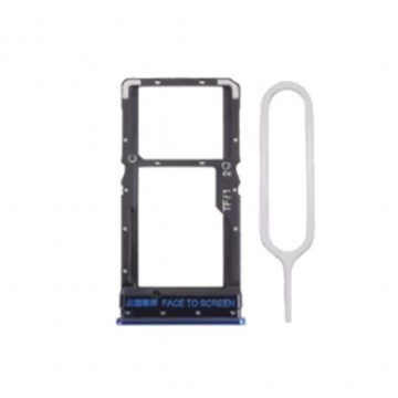 Tiroir Double SIM pour Xiaomi Poco X3 Pro - Bleu