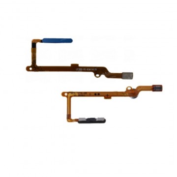 Nappe Capteur d'Empreinte avec Bouton Power pour Honor 50 Lite / 50 SE / Huawei Nova 8i - Bleu