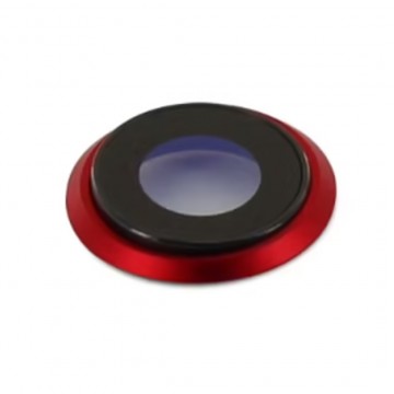 Lentille en verre caméra arrière pour iPhone 8 Plus Rouge