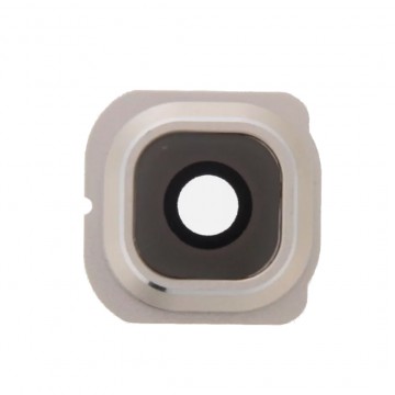 Lentille caméra arrière pour Samsung Galaxy S6 Or G920F Avec Châssis