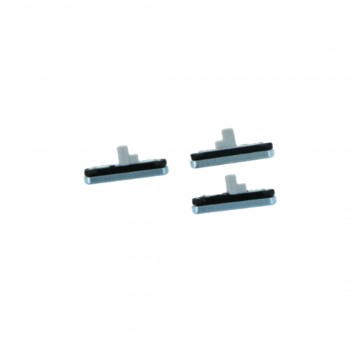 Touches latérales pour Samsung Galaxy A7 2017/A3 2017/A5 2017 (3pcs) Bleu