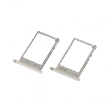 Tiroir Sim et SD pour Samsung Galaxy A3/A5/A7 2015 Blanc