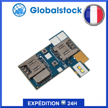 LECTEUR CARTE SIM et Micro SD pour Asus Zenfone Go ZB552KL - OEM