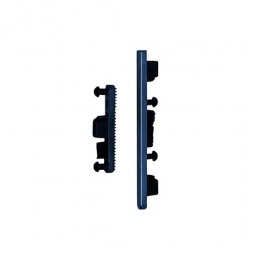 Touche latérales pour Motorola Moto G7 Power Blue 2 pièces