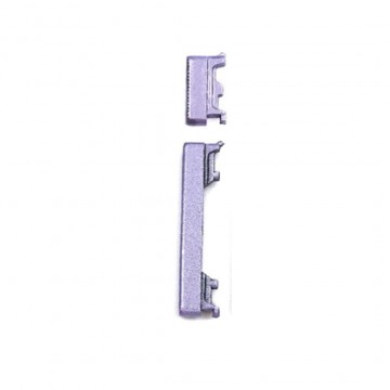 Touche latérales pour Motorola Moto G7 Power 2 pièces Violet