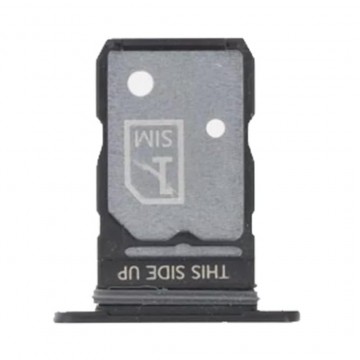 Tiroir carte sim pour Motorola Edge 20 Double Sim Noir