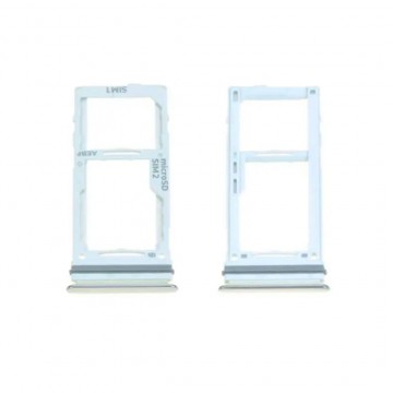 Tiroir Double SIM pour Motorola Moto G51 5G Bleu Clair