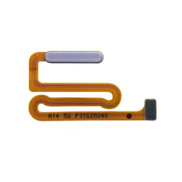 Lecteur d'empreinte Fingerprint pour Samsung Galaxy A14 4G A145 A145R Argent