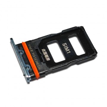 Tiroir carte sim pour Xiaomi 12/12X Dual Card Bleu