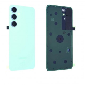 Vitre arrière pour Samsung Galaxy S24 FE Vert avec lentille caméra