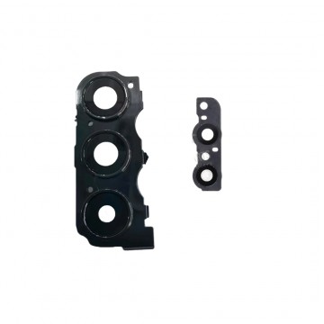 Lentille en Verre Caméra Arrière pour Samsung Galaxy A23 A235 - Noir