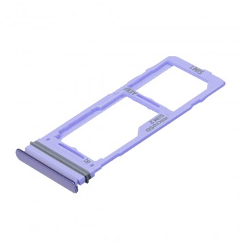 Tiroir Double SIM pour Samsung Galaxy A52/A72 5G/A72/A52 5G (A525) Violet