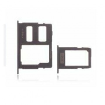 Tiroir Carte Sim pour Samsung Galaxy Tab A 7.0 2016 T280/T285 Double carte Noir