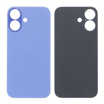 Vitre arrière pour iPhone 16 Bleu