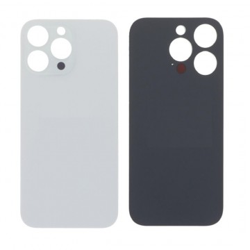 Vitre arrière pour iPhone 16 Pro Max Blanc