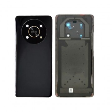 Vitre arrière pour Honor Magic4 Lite 5G - Noir Minuit avec lentille caméra