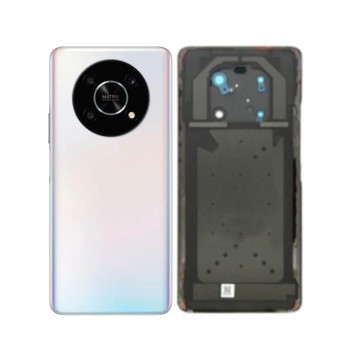 Vitre arrière pour Honor Magic4 Lite 5G Titanium Silver avec lentille caméra